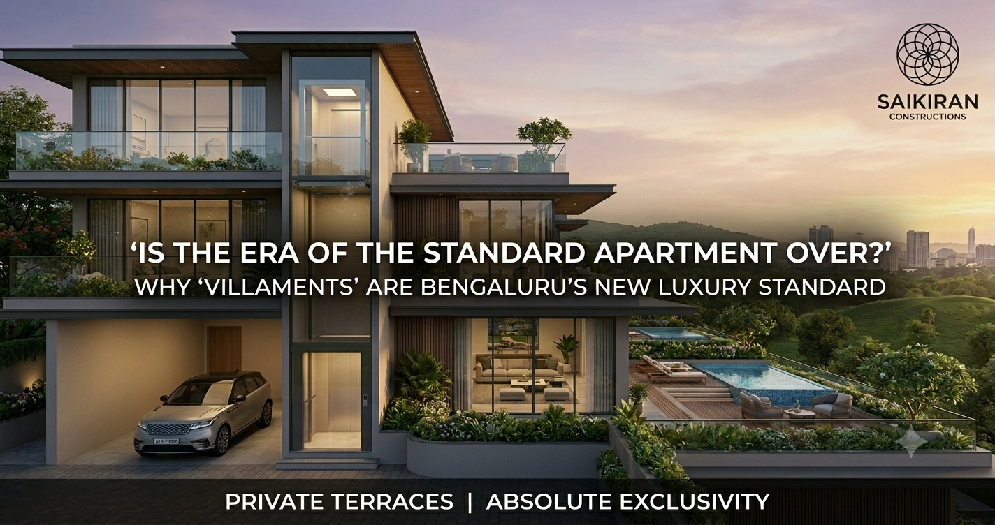 Is the Era of the Standard Apartment Over? Why 'Villaments' Are Bengaluru’s New Luxury Standard