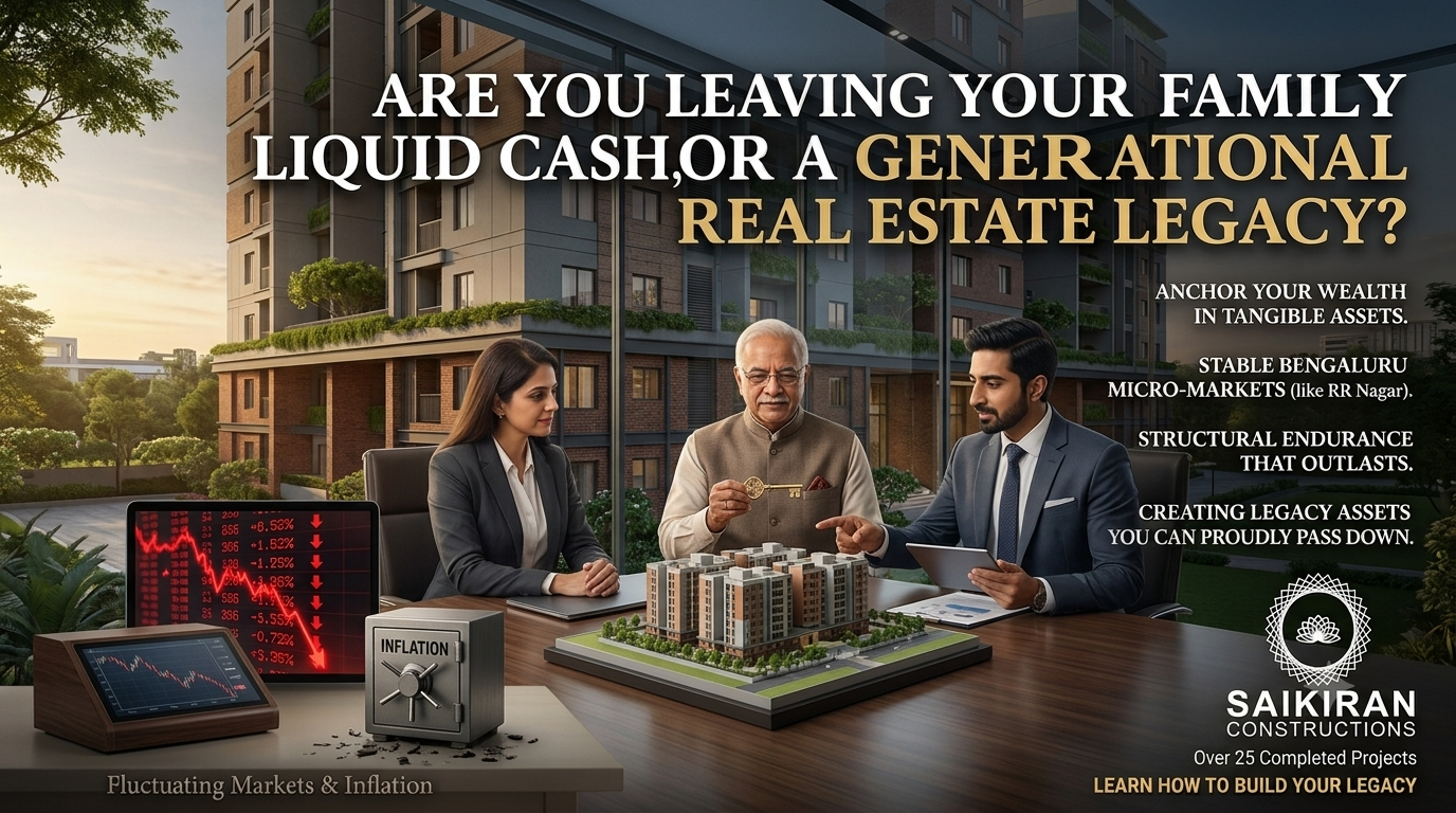 Are You Leaving Your Family Liquid Cash, or a Generational Real Estate Legacy?
