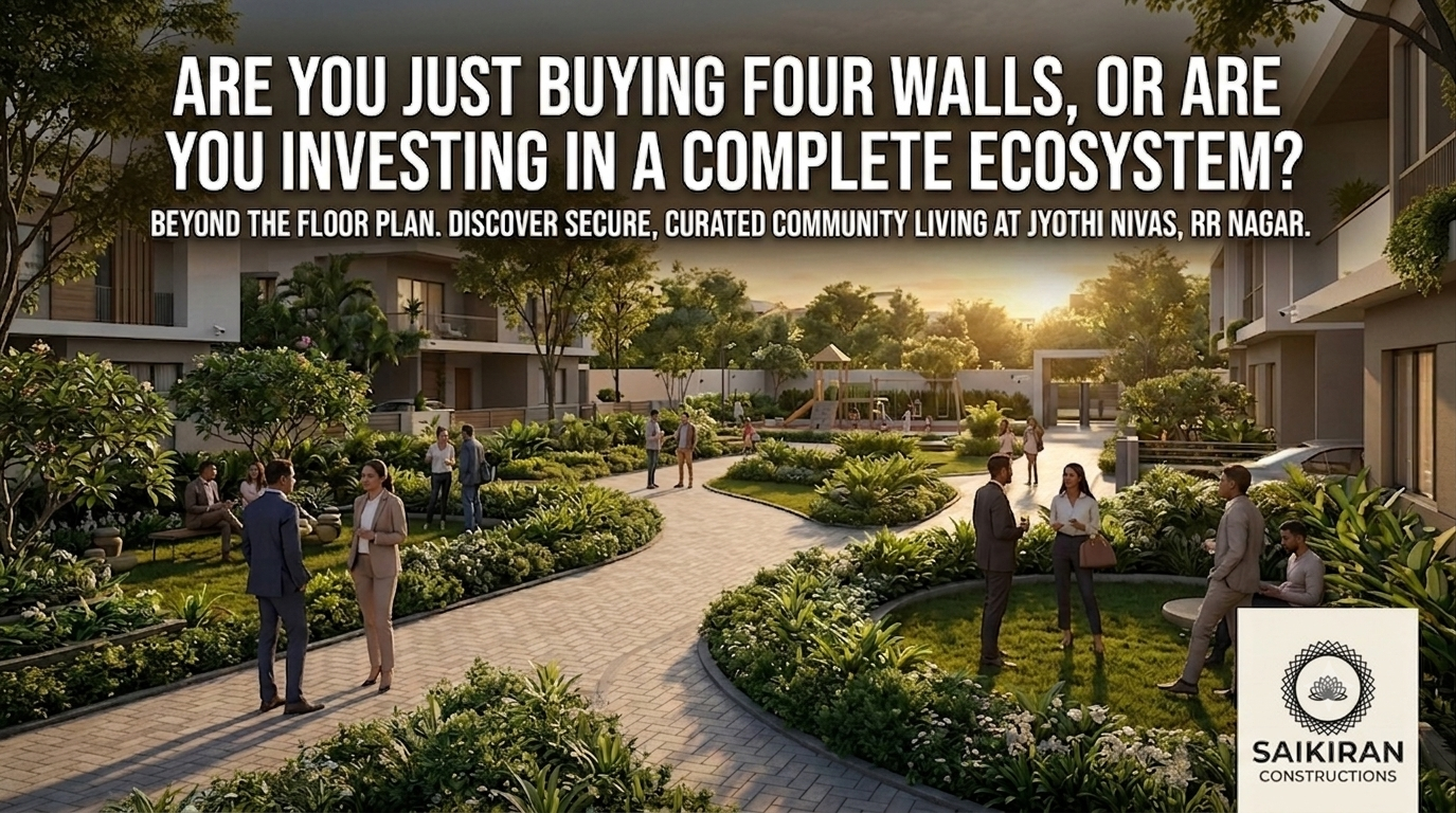 Are You Just Buying Four Walls, or Are You Investing in a Complete Ecosystem?