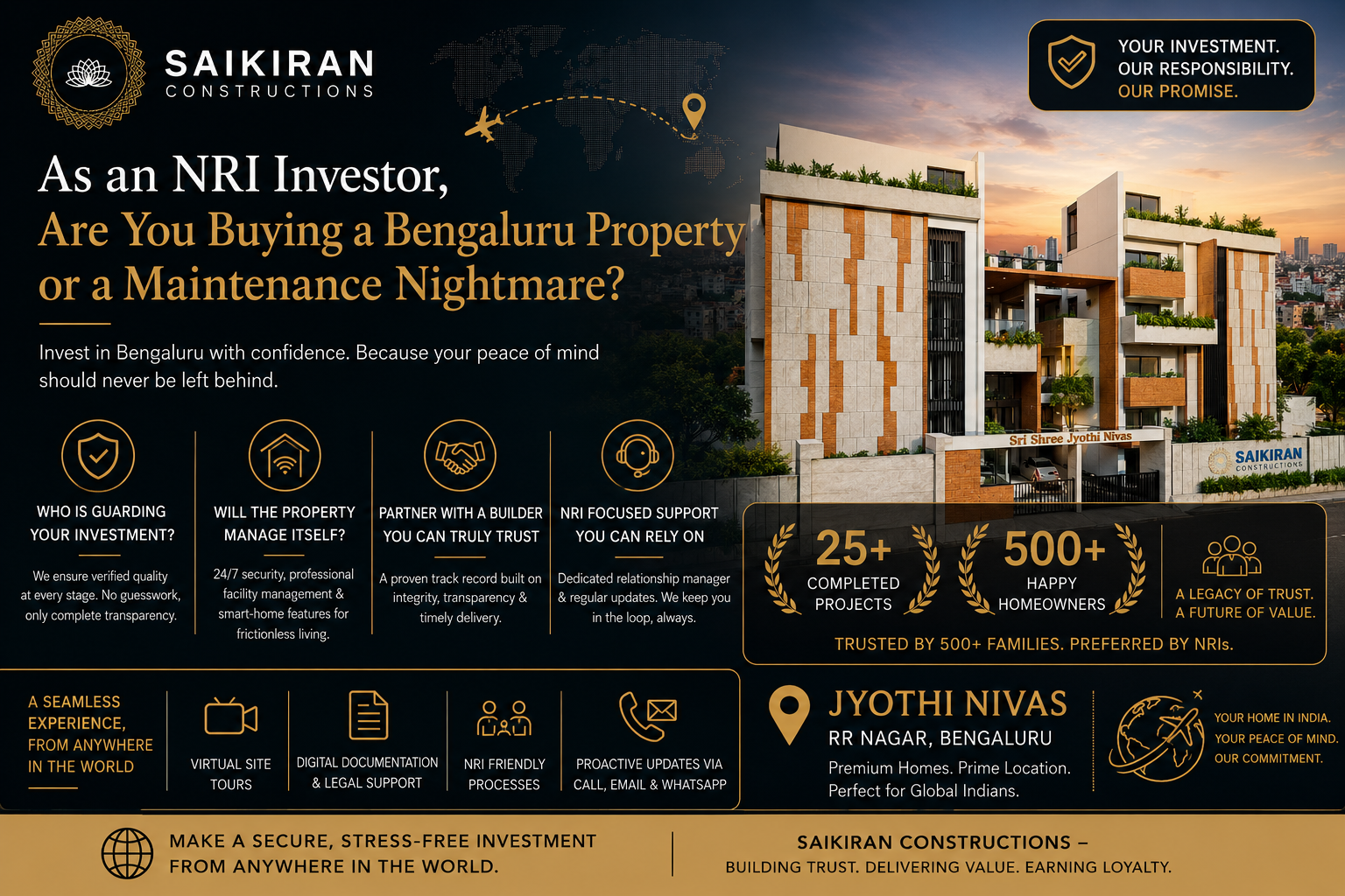 As an NRI Investor, Are You Buying a Bengaluru Property or a Maintenance Nightmare?