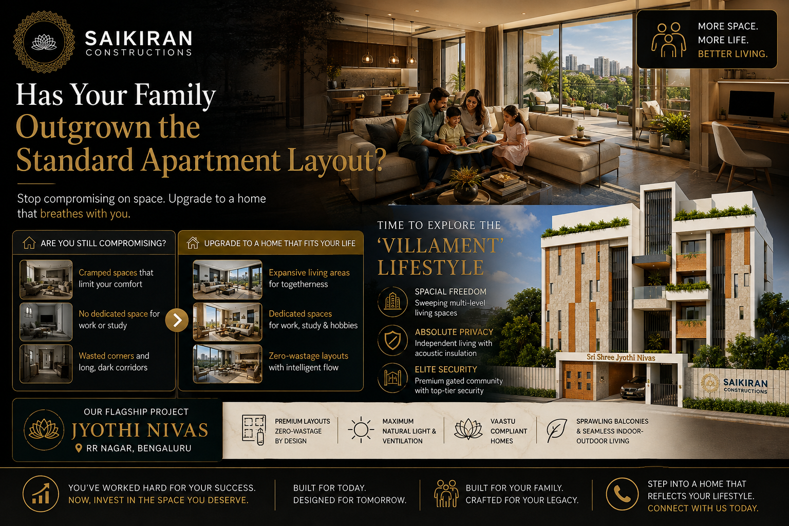 Has Your Family Outgrown the Standard Apartment Layout?
