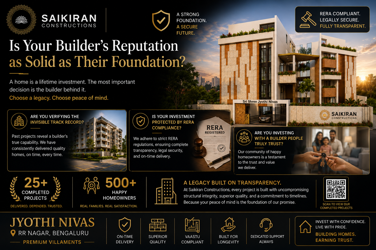 Is Your Builder’s Reputation as Solid as Their Foundation?